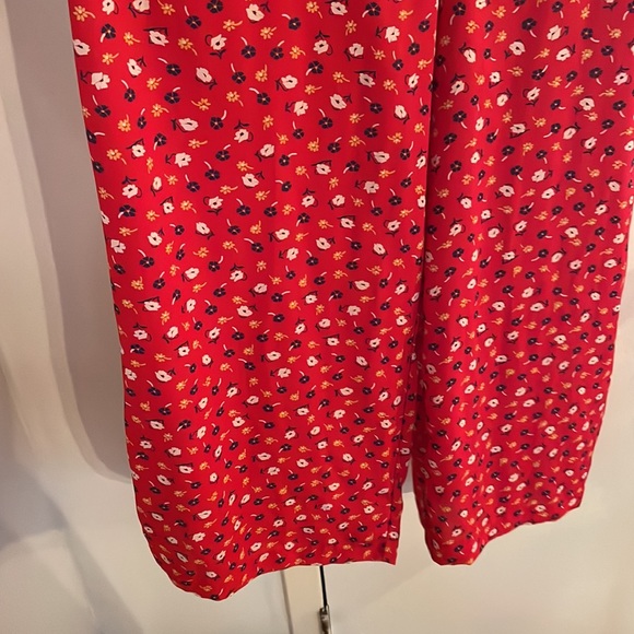 Madewell Red Jumpsuit with pockets - Picture 6 of 9